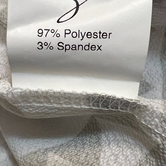 NWT Silk & Salt Women's Midi Dress Long Sleeve Geometric Print Size Medium - Picture 8 of 12